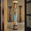 Design Toscano Queen Nefertiti Sculptural Floor Lamp KY7918